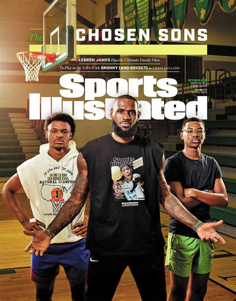 Los Angeles Lakers LeBron James,, Sierra Canyon School Bronny James and ...