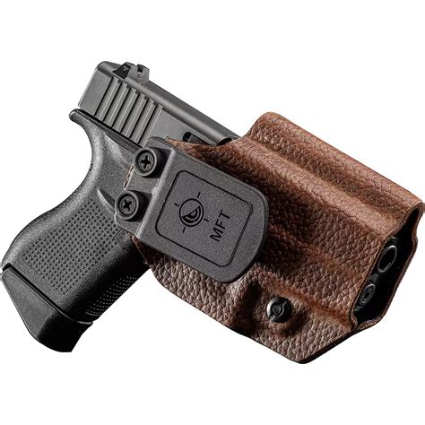 Mission First Tactical Leather Hybrid Glock 43/43X IWB Holster | Academy