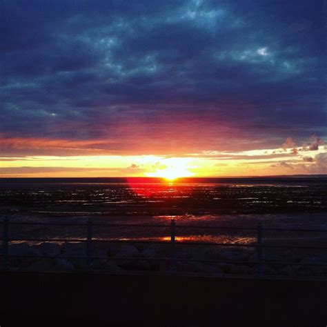 Morecambe Bay sunset | Sunset, Celestial, Morecambe