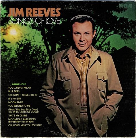 Jim Reeves Vinyl Record Albums