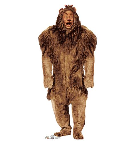 Life-size Cowardly Lion - Wizard of Oz Cardboard Standup