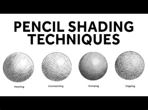 Pencil shading techniques - shade an apple | Doovi