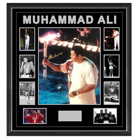 Boxing - Muhammad Ali Olympics - Signed & Framed 16x20 Photo ...