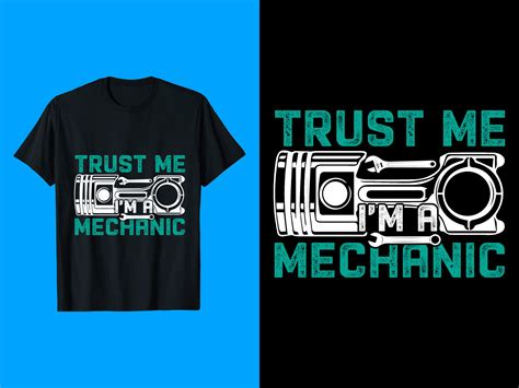 Mechanic T-shirt Design 13211447 Vector Art at Vecteezy