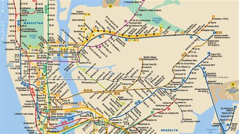 New York Subway Map Printable