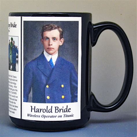 Bride, Harold - at Titanic - HistoryMugs.us