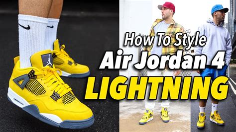 HOW TO STYLE – AIR JORDAN 4 “LIGHTNING” SNEAKERS – Trends