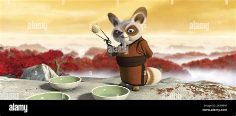 MASTER SHIFU, KUNG FU PANDA, 2008 Stock Photo - Alamy