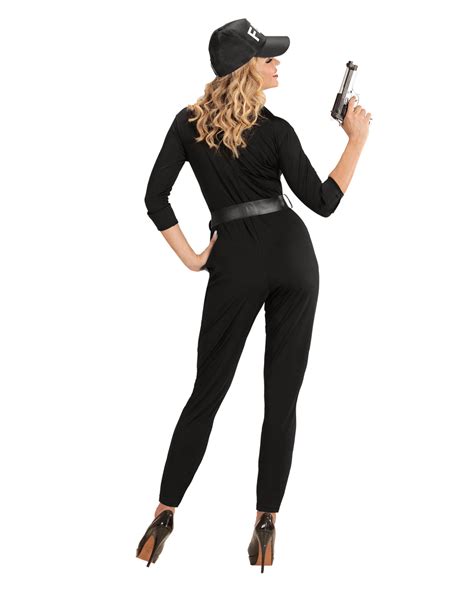 FBI Agent Woman Costume 3 Pcs for carnival | Horror-Shop.com