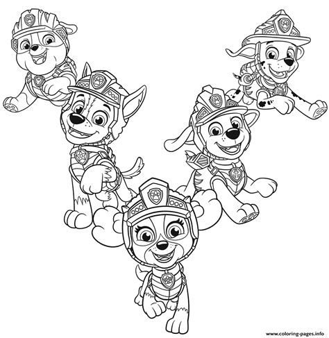 11+ Paw Patrol Ultimate Rescue Coloring Pages Pictures