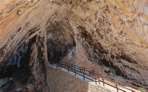 Entrance of Coves D`ArtÃ - Canyamel - Mallorca Stock Image - Image of ...