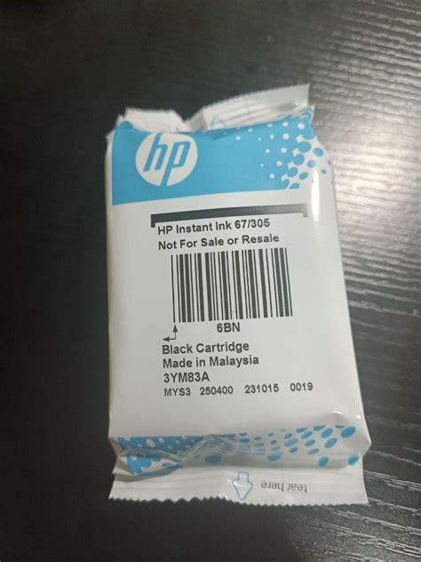 HP 67 Printer Ink (Black), Computers & Tech, Printers, Scanners ...