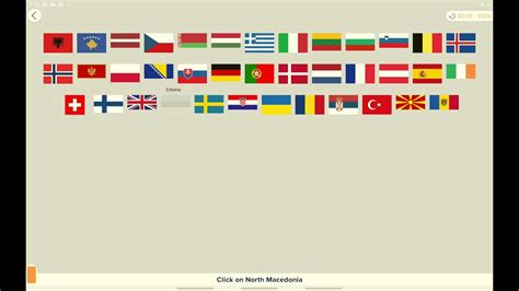 New WR Europe Flags Touch App Seterra Easy - YouTube