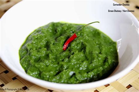 Coriander Chutney (Green Chutney) – Masalachilli - A Complete ...