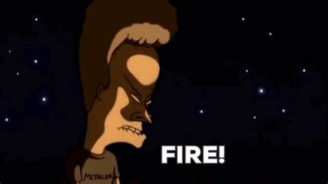 Beavis Fire GIF - Beavis fire - Discover & Share GIFs