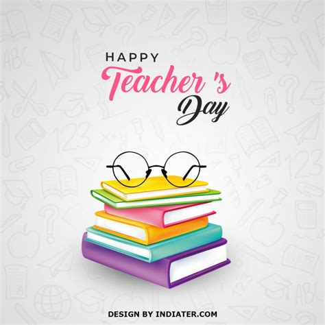 Free Banners for a Happy Teacher's Day Template PSD - Indiater