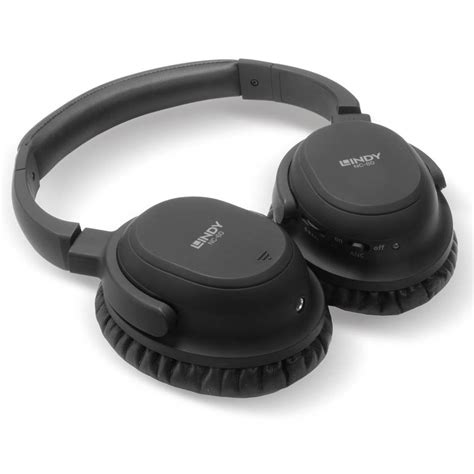 NC-60 Wired Active Noise Cancelling Headphones - from LINDY UK