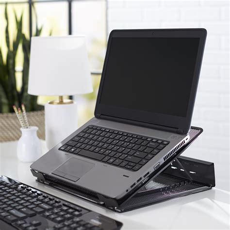 AmazonBasics Ventilated Adjustable Laptop Stand – Pome