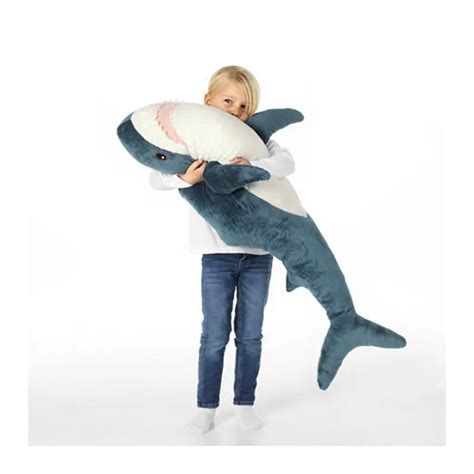 Giant Hammerhead Shark Plush Toy Lifelike Shark Toy Soft Stuffed Animal ...