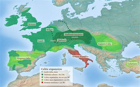 Pin by Ferruccio Sonni on Mappe | Celtic nations, Ancient celts, Europe map