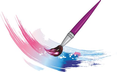 Paintbrush clipart purple, Paintbrush purple Transparent FREE for ...