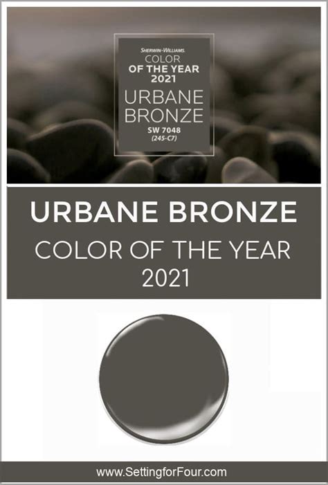 Color Of The Year 2021 Sherwin Williams Urbane Bronze SW 7048 | Sherwin ...