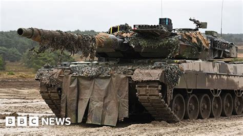 Ukraine war: Germany sends much-awaited Leopard tanks