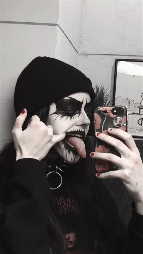 @m3datoire on tiktok | Punk makeup, Gothic makeup, Swag makeup