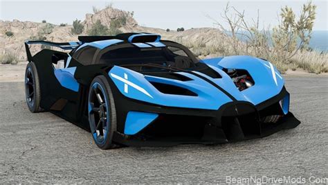 BeamNG - Bugatti Bolide Spanish Sky Blue - BeamNG Drive Mods Download