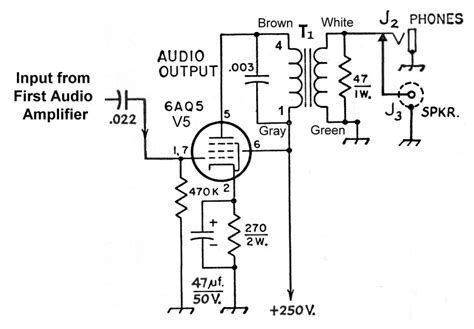 Tube Amplifier Schematics – Telegraph