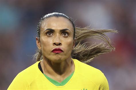 Brazil legend Marta delivers impassioned message to young players after ...