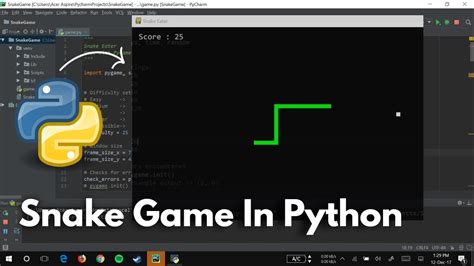 Creating A Snake Game In Python Pygame Step By Step With Source Code ...