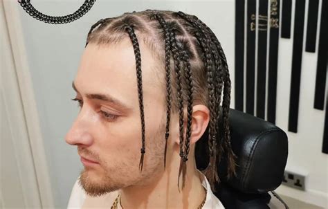 20 White Men’s Braids To Freshen Up Your Appearance