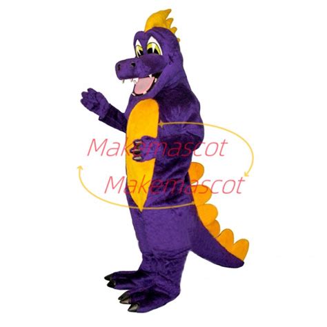 Happy Purple Dragon Lightweight Mascot Costume