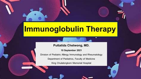 Immunoglobulin therapy | PPT