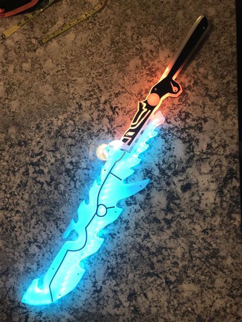 [BotW] Heres my light up Guardian Sword I just finished for my Rito ...