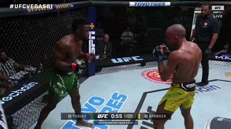 [SPOILER] Spinning wheel kick landed in main card fight : r/MMA