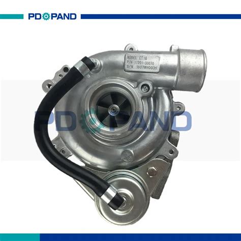 2KD-FTV Diesel Engine Turbo Part CT16 Supercharger For Toyota Hiace ...