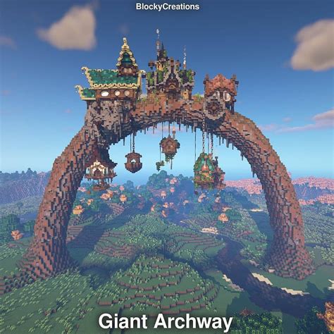 20 Minecraft Building Ideas You’re Going to Love - Giant Archway ...