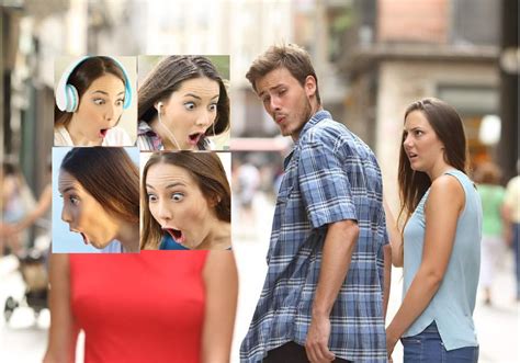 Shocked Girlfriend | Distracted Boyfriend | Know Your Meme