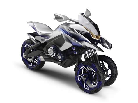 Yamaha "01GEN" Three-Wheeler Dual-Sport Concept - Asphalt & Rubber