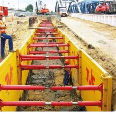 Standard Box Shoring Type Trench Shoring Systems at Rs 925000/set in ...