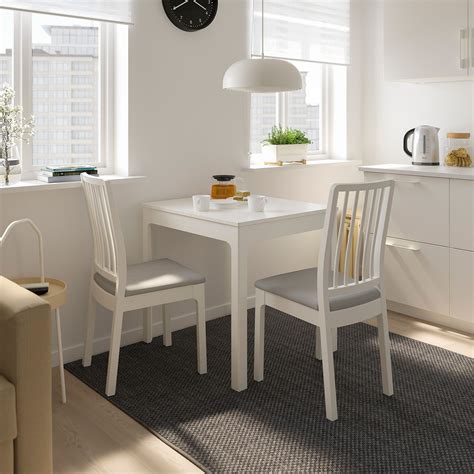 EKEDALEN extendable table, white, 311/2/471/4x271/2" - IKEA | Small ...