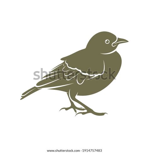 Lark Bird Logo Design Vector Icon Stock Vector (Royalty Free ...