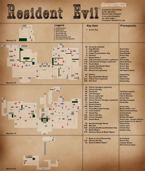 Resident Evil Spencer Mansion Map - Cape May County Map