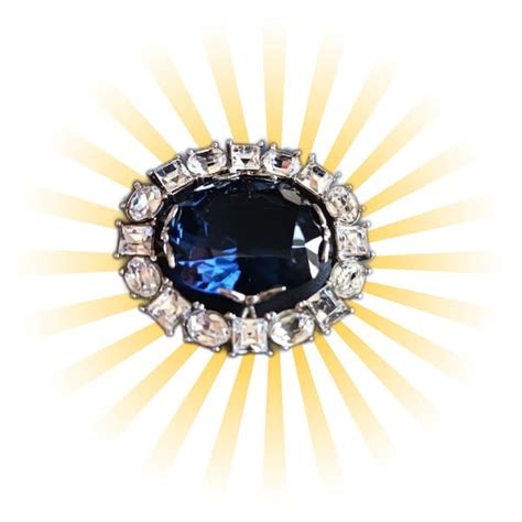 Hope Diamond Replica - Etsy