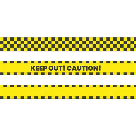 Caution Tapes Vector Hd PNG Images, Caution Tape Png, Caution Tape ...