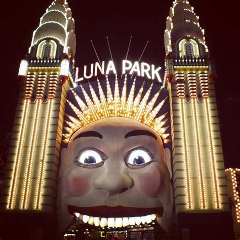 Sydney Luna Park (night time) - photo by Jessica Sargento - all rights ...