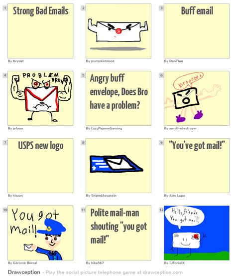 Strong Bad Emails - Drawception