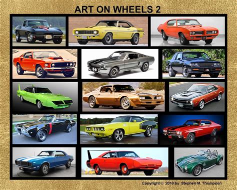 Classic Muscle Cars of the 1960's and 1970's - Etsy Ireland